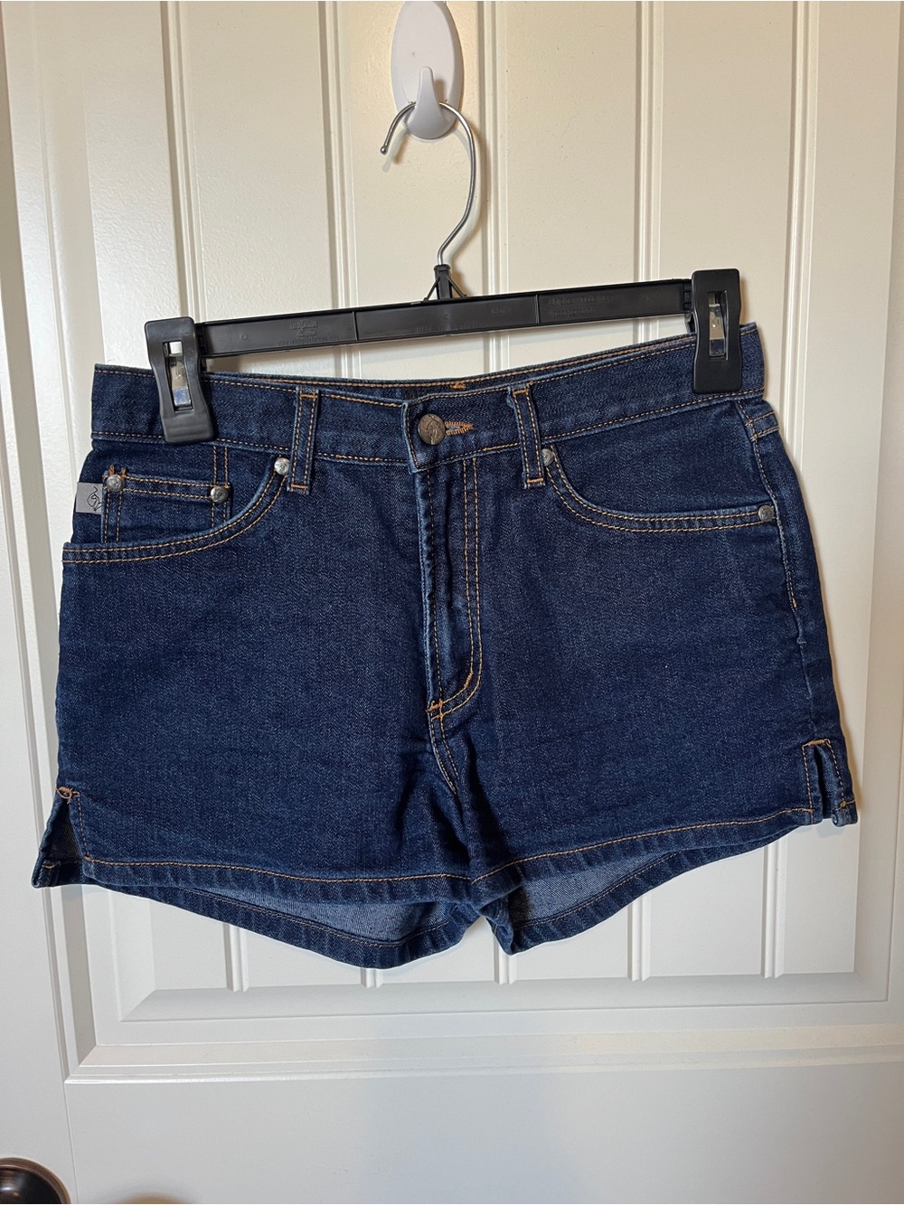 Baby Phat Dark Blue Denim Jean Shorts